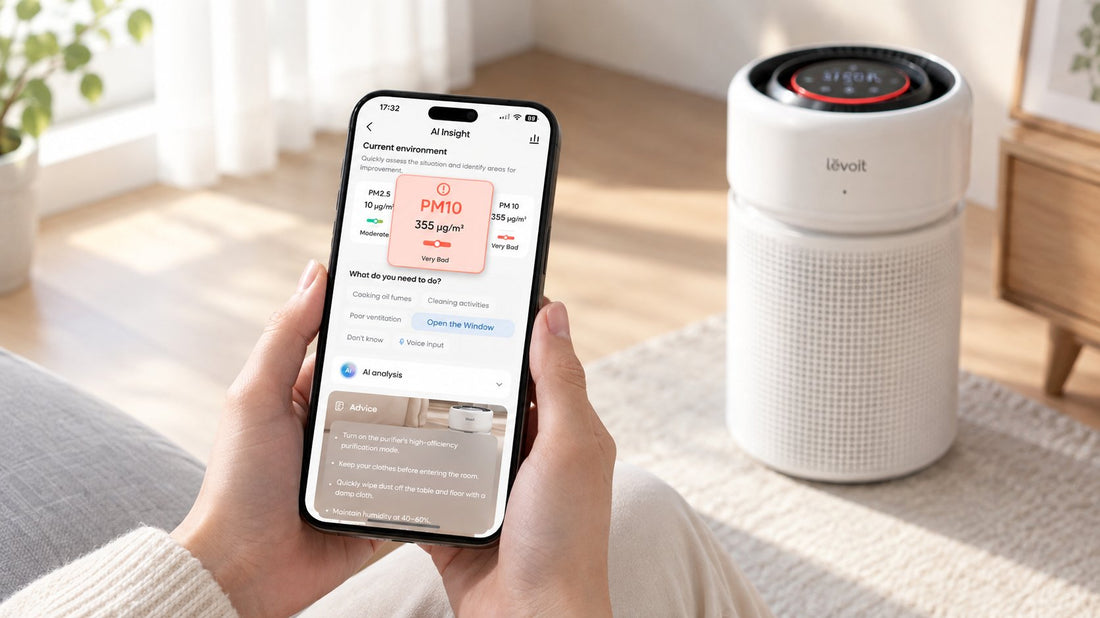 Cách kết nối máy lọc không khí Levoit Eleva 300X với ứng dụng VeSync