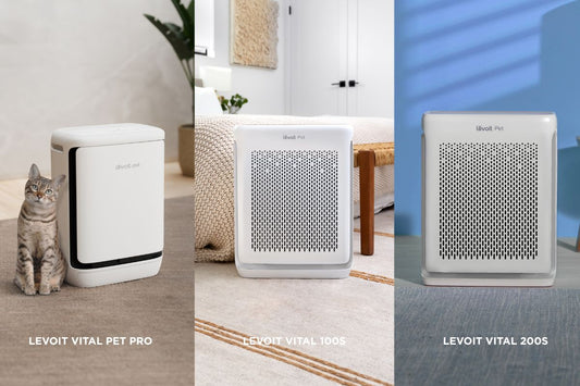 Levoit Vital Pet Pro phiên bản cải tiến có gì mới? So sánh chi tiết với Levoit Vital 100S và Vital 200S